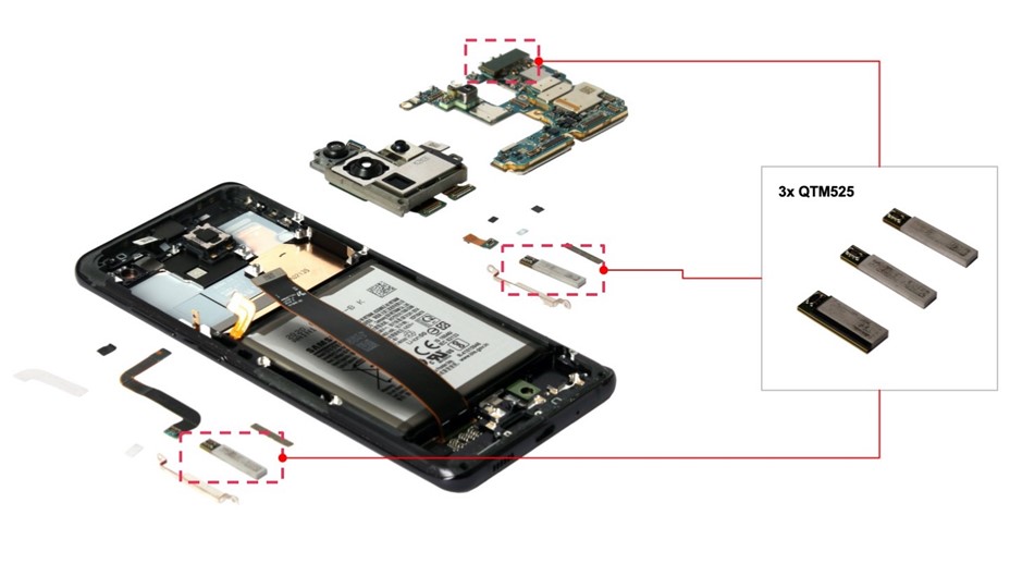 samsung 5g teardown disassemble microwave antenna